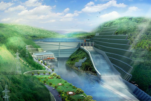 乌恰老挝南塔河1号水电站项目